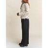 Women's Fuzzy Flair Soft Sequined Jacket - J.NNA - 2 of 3