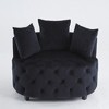Furniture Classical Barrel Accent Chair, Modern Leisure Chair for Living Room, Bedroom, or Office - 2 of 4