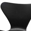 4pc Jaden Plastic and Metal Dining Chair Set - Baxton Studio - 3 of 4