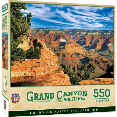 MasterPieces Inc Grand Canyon South Rim 550 Piece Jigsaw Puzzle