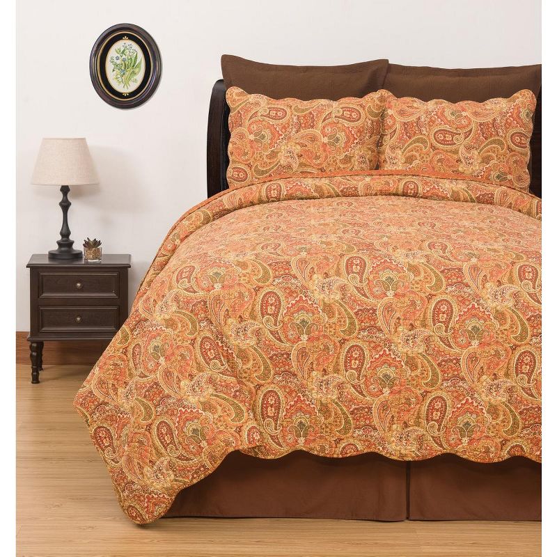 C&F Home Tangiers Cotton Quilt Set - Reversible and Machine Washable, 2 of 6