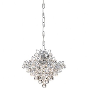 Quoizel Lighting Bordeaux 4 - Light Pendant in  Polished Chrome - 1 of 4