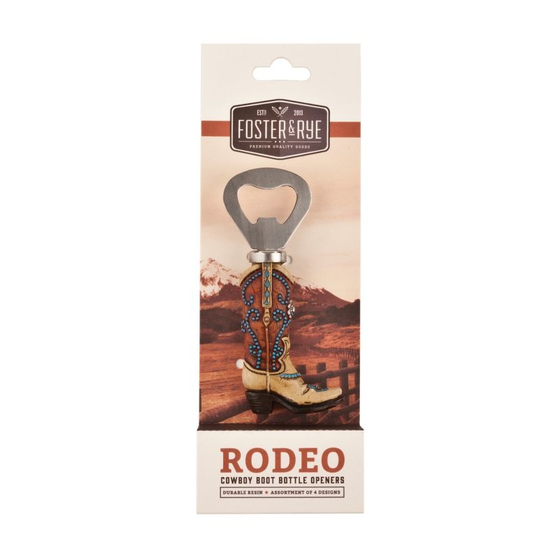 Foster & Rye Cowboy Boot Bottle Openers, 4 of 5