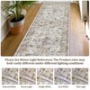 COZONY Washable Runner Rug, Stain Resistant Vintage Carpet with Non-Slip Backing for Hallway & Kitchen - 2 of 4