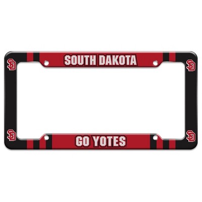 University of South Dakota Logo License Plate Tag Frame