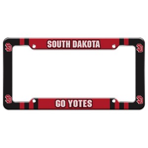 University of South Dakota Logo License Plate Tag Frame - 1 of 4