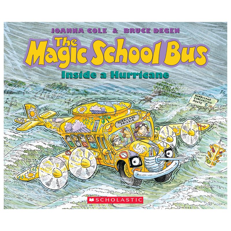 The Magic School Bus Inside a Hurricane - by  Joanna Cole (Paperback), 1 of 2