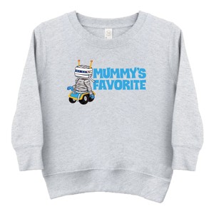 Leo The Truck Mummy's Favorite - Kids Toddler Graphic Sweatshirt - 1 of 4