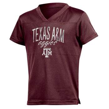 NCAA Texas A&M Aggies Girls' Mesh T-Shirt Jersey