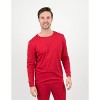 Leveret Matching Family Pajamas – Solid Red – 100% Cotton – Customizable for Personalization - 3 of 4