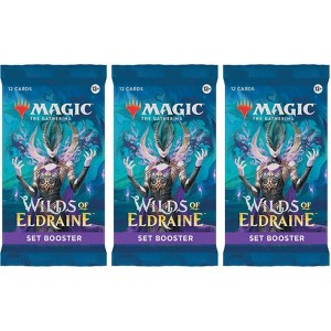 Magic the Gathering 3 Packs MTG Set Booster Pack Lot MTG Wilds of Eldraine - 1 of 1