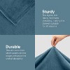 Attop Fleece Blanket Queen Size Stone Blue 300GSM Luxury Fuzzy Soft Anti-Static Microfiber Bed Blanket - 3 of 4