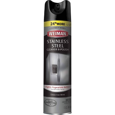 Weiman Stainless Steel Cleaner and Polish - 22 Ounce 6 Pack