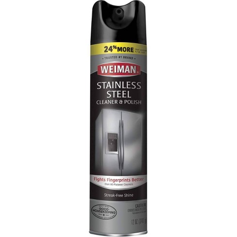 Weiman Stainless Steel Cleaner and Polish - 12 oz - image 1 of 4