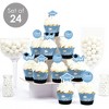Big Dot of Happiness 2026 Light Blue Graduation Cupcake Decoration - Party Cupcake Wrappers and Treat Picks Kit - Set of 24 - 2 of 4