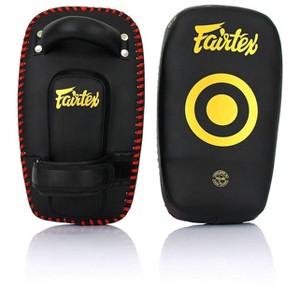 Fairtex KPLC6 Muay Thai Curved Small Pad - Black, Gold, Black/Red - 1 of 4