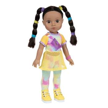 Adora Glow Girls Doll Set with Glow-in-the-Dark Clothes & Accessories - Harmony