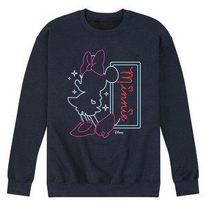 Men's - Disney - Minnie Mouse Graphic Fleece Sweatshirt - 1 of 4
