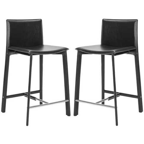 Set of 2 Janet Counter Height Barstools - Safavieh - image 1 of 4