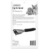 Ruffin' It Fur-B-Gone Pet Deshedding Tool,  Small, Great for Dogs & Cats - 2 of 4