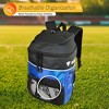 Vizari Titan Soccer Backpack With Ball Compartment and Vented Ball Pocket and Mesh Side Cargo Pockets for Adults and Teens - 3 of 4