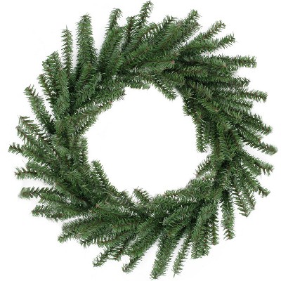 Northlight 16" Unlit Mini Pine Artificial Christmas Wreath