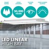 Simply Conserve 175-Watt Equivalent Dimmable Integrated LED Linear High Bay Light, 5000K Daylight, 1-pack - 2 of 4