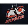 Looney Tunes Sylvester Boy's Navy Blue T-shirt - 2 of 3