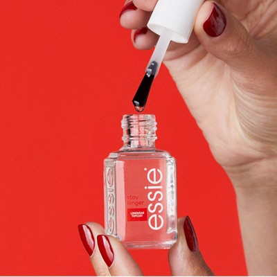 essie nail care, salon-quality longwear top coat, 8-free vegan, Stay Longer, 0.46 fl oz_2