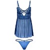 Adore Me Women's Rae Babydoll Lingerie - 4 of 4