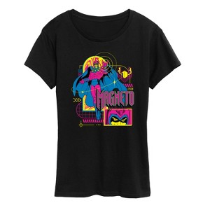 Women's - Marvel - X-Men Magneto Vaporwave Short Sleeve Graphic T-Shirt - 1 of 4