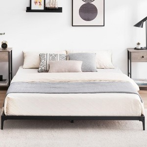 14 Inch Twin Bed Frame, Metal Platform Twin Size Bed Frame Heavy Duty Frame Sturdy Support No Box Spring Needed, Noise-Free, Under Bed Storage Space - 1 of 4