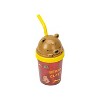 Zak Designs 13oz Kids' Portable Straw Bear Tumblers - 3 of 4