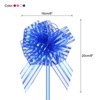 Unique Bargains Bright Colored Organza Chiffon Gift Wrapping Large Pull Bows Ribbons for Wedding 20 Pcs - 2 of 4