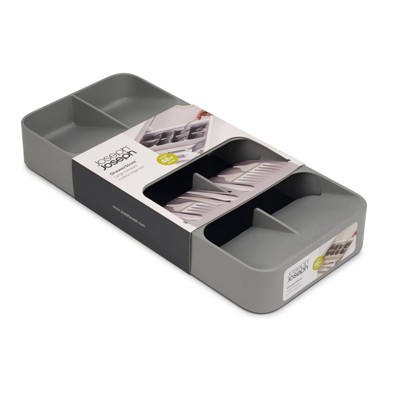 Joseph Joseph DrawerStore Large Compact Cutlery Organizer - Gray