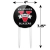 Valdosta Secondary Logo Acrylic Cake Topper Party Decoration for Wedding Anniversary Birthday Graduation - 2 of 4