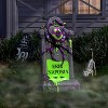 27" Premium Spider Tombstone Halloween Decorative Prop - Hyde and EEK! Boutique™ - 2 of 3