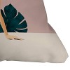 Oranges This Sunday Outdoor Throw Pillow Pink - Deny Designs - 2 of 3