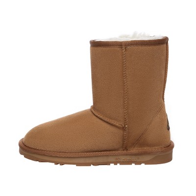 Women Sheepskin Short Classic Boots - Parrot