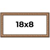 PosterPalooza | Panoramic Slim Profile Gold Picture Frame - UV Acrylic, Foam Board Backing, Hanging Hardware - 2 of 4