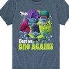 Boys' - Trolls - Here We Bro Again Branch and Brothers Short Sleeve Graphic T-Shirt - 2 of 4