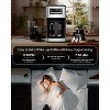 ZAFRO 14-Cup Coffee Maker, 24-Hour Programmable Coffee Brewer, Keep Warm, Drip Free, Washable Filter, Stainless Steel, Silver - 3 of 4