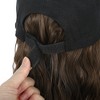 Unique Bargains Women's Baseball Cap with Hair Extensions Fluffy Curly Wavy Hairstyle Wig Hat 26" - 4 of 4