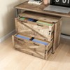 Karl Home 2-Drawer Gray Particle Board 31.5in. W Lateral File Cabinet - 2 of 4