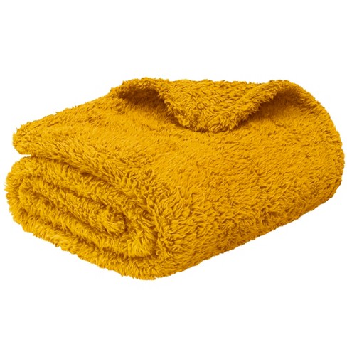 Faux Shearling Fleece Blanket By Bare Home : Target