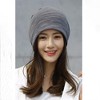 Anna-Kaci Women's Striped Slouchy Beanie - Soft & Stylish - 3 of 3