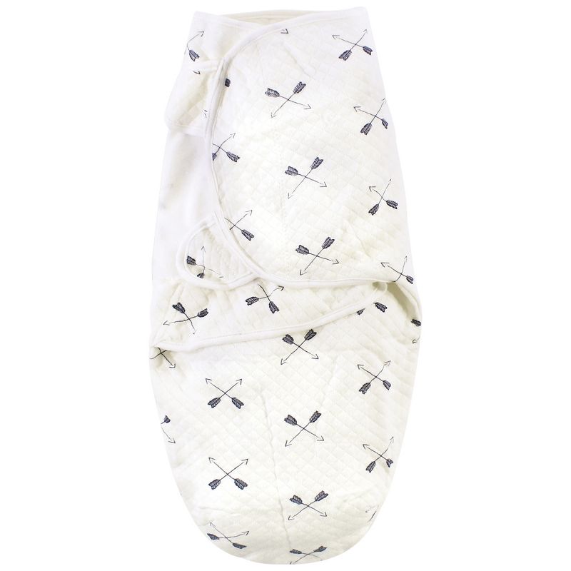 Hudson Baby Infant Boy Quilted Cotton Swaddle Wrap 3pk, Boy Forest, 0-3 Months, 6 of 7