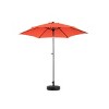 Aukfa 9FT Outdoor Patio Umbrella with Crank & Tilt - 6 Ribs Market Umbrella for Deck, Pool, Backyard ,Multicolor - 2 of 4