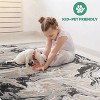 LunaLulinlk 5X7 Grey /Abstract Non-Shedding Stylish and Stain Resistant Area Rug - 4 of 4