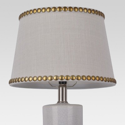 grey and gold light shade